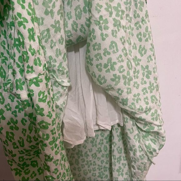 Rixo Leopard Ruffle Slip dress - Picture 6 of 6